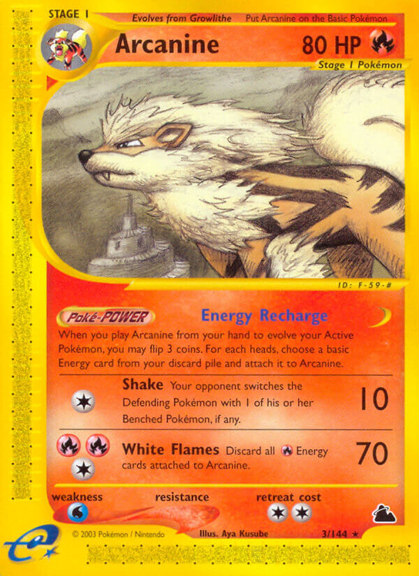 003/144 Arcanine