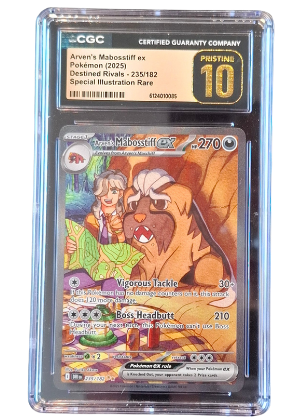 CGC Pristine 10 Arven`s Mabosstiff EX