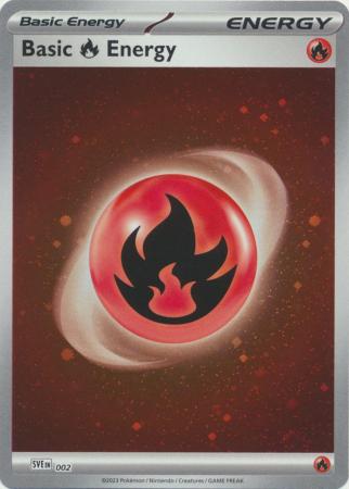 Basic Fire Energy Holo Galaxy