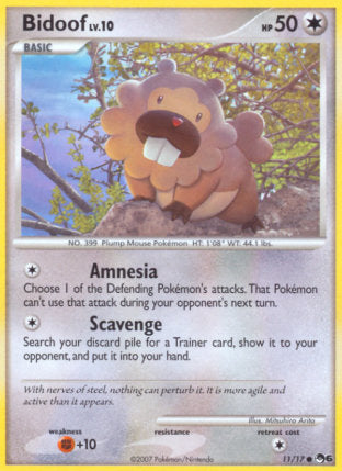 11/17 Bidoof