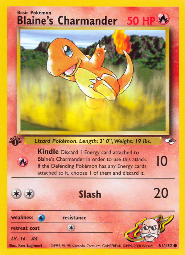 061/132 Blaines Charmander