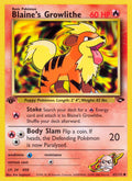 062/132 Blaines Growlithe