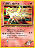 063/132 Blaines Ponyta