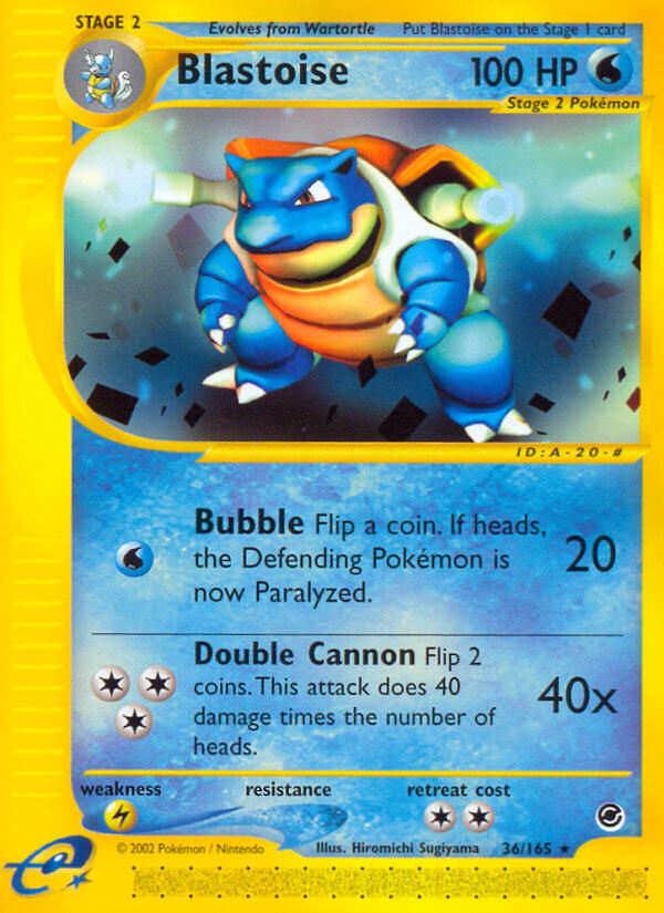036/165 Blastoise