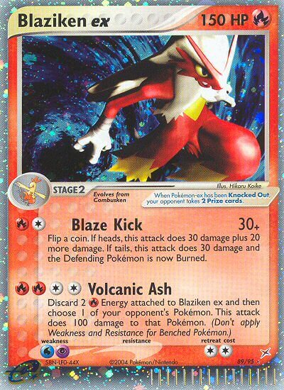 89/95 Blaziken EX