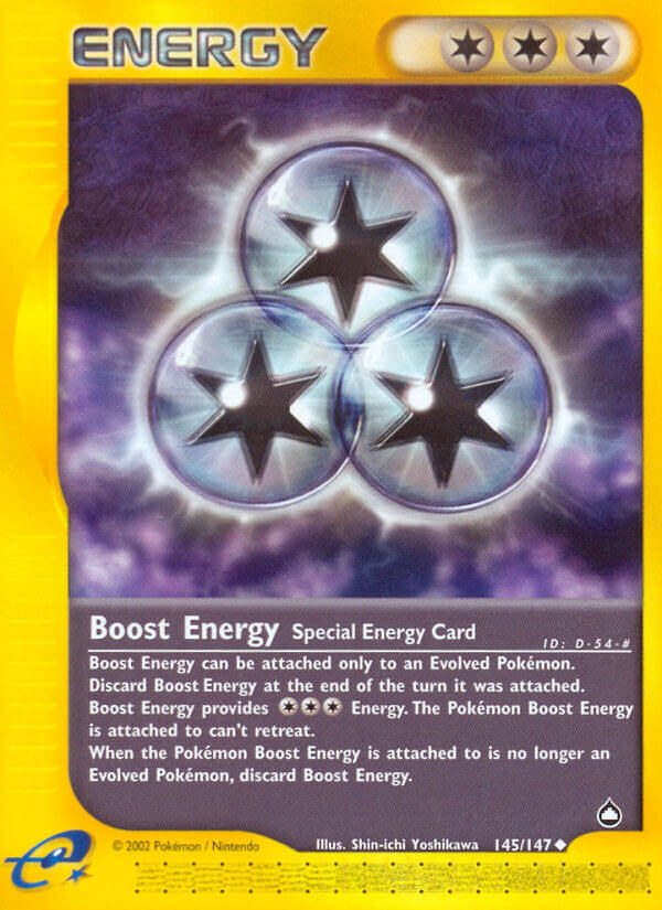 145/147 Boost Energy