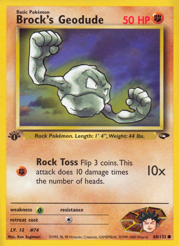 068/132 Brocks Geodude