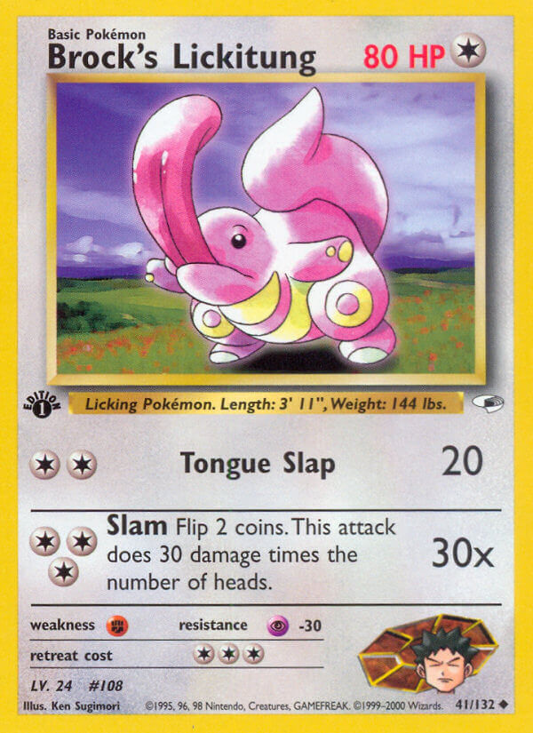 041/132 Brocks Lickitung