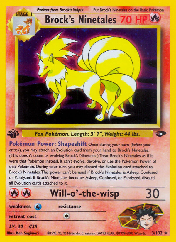 003/132 Brocks Ninetales