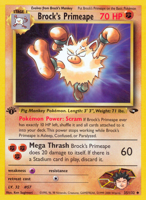 035/132 Brocks Primeape