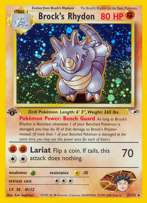 002/132 Brocks Rhydon