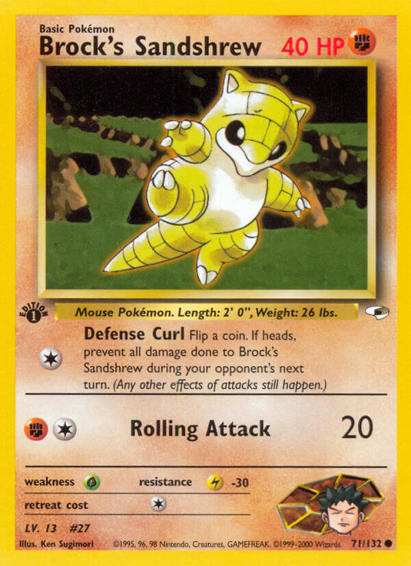 071/132 Brocks Sandshrew