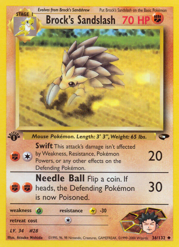 036/132 Brocks Sandslash