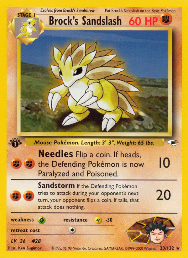 023/132 Brocks Sandslash