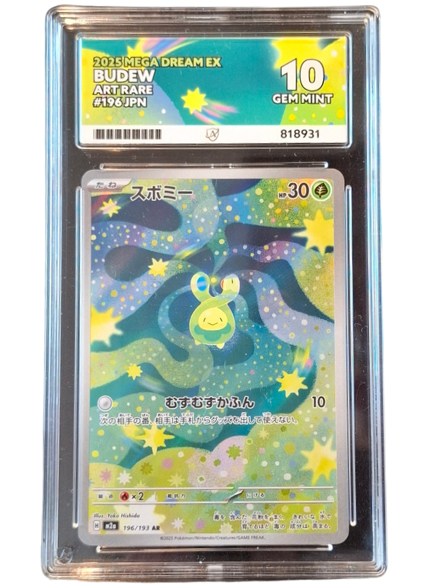 ACE 10 Gem Mint Budew 196/193
