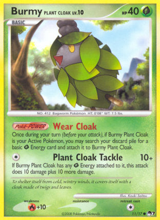 11/17 Burmy Plant Cloak