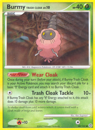 080/132 Burmy Trash Cloak