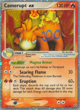 092/106 Camerupt ex