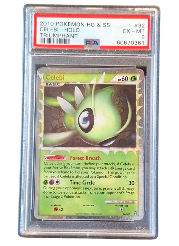 PSA 6 EX-MT Celebi