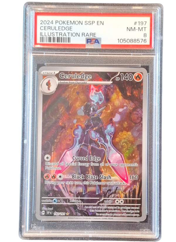 PSA 8 NM-MT Ceruledge