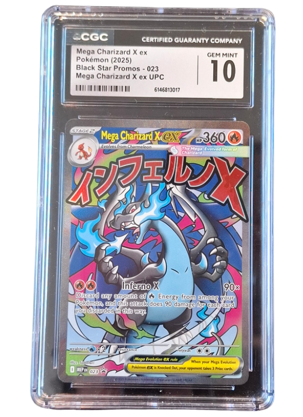 CGC Gem Mint 10 Mega Charizard EX