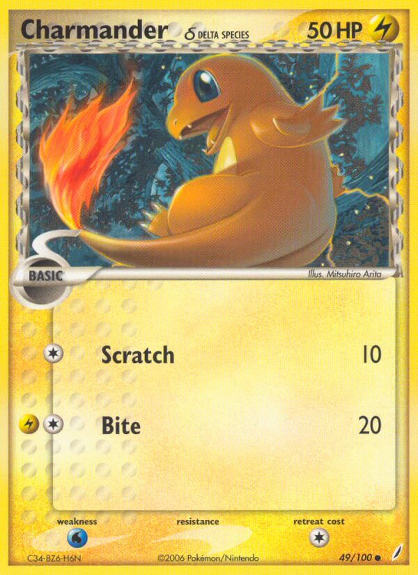 049/100 Charmander (delta species)