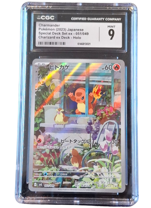 CGC 9 Mint Charmander (JAP)