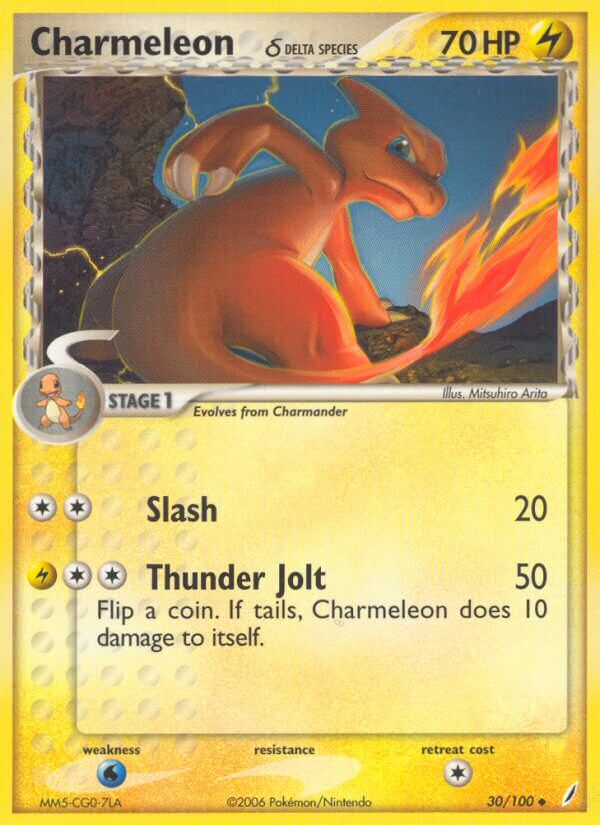 030/100 Charmeleon (delta species)