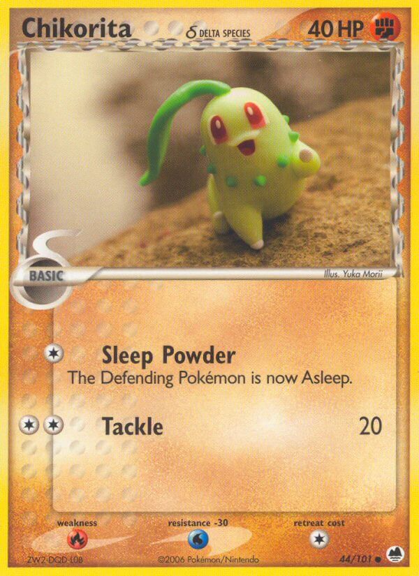 044/101 Chikorita (delta species)