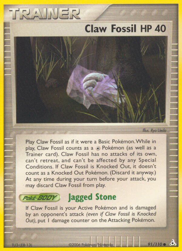 091/110 Claw Fossil
