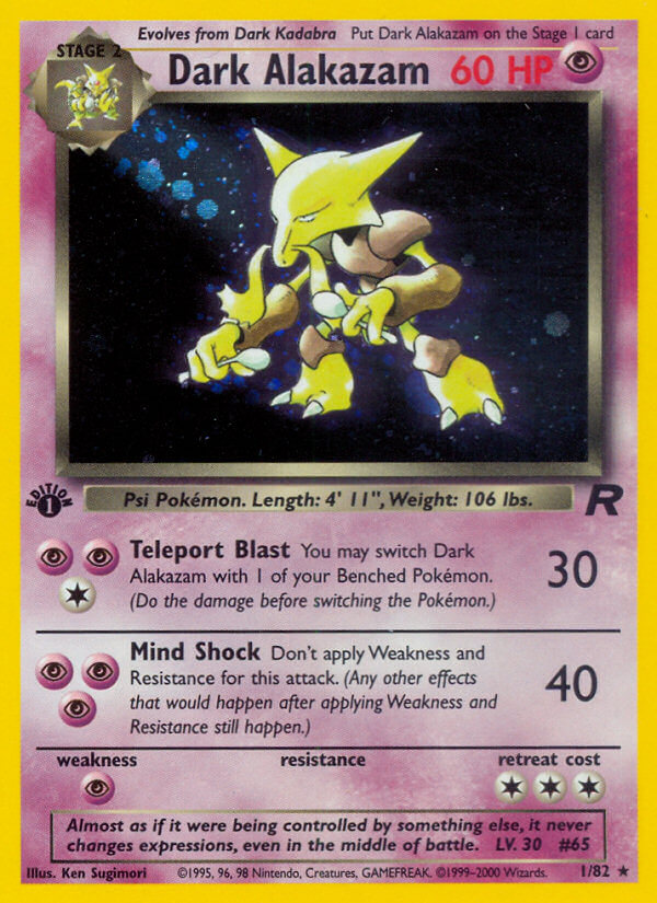 001/82 Dark Alakazam