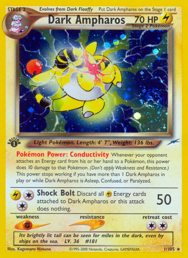 001/105 Dark Ampharos