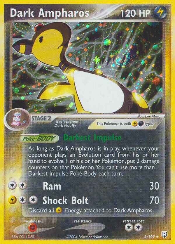 002/109 Dark Ampharos