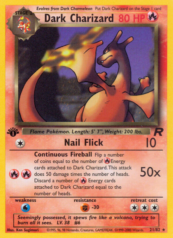 021/82 Dark Charizard