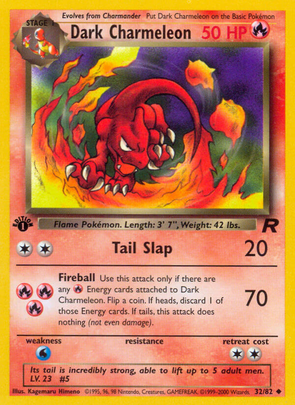 032/82 Dark Charmeleon