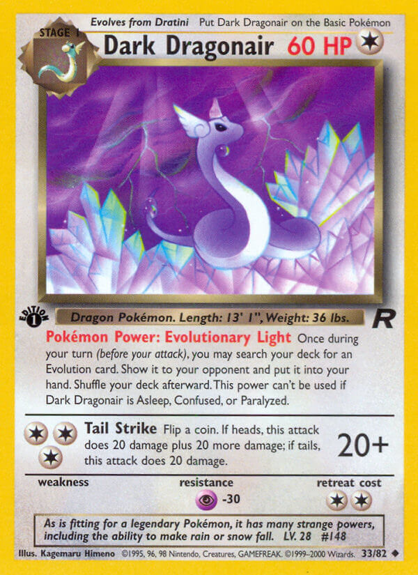 033/82 Dark Dragonair