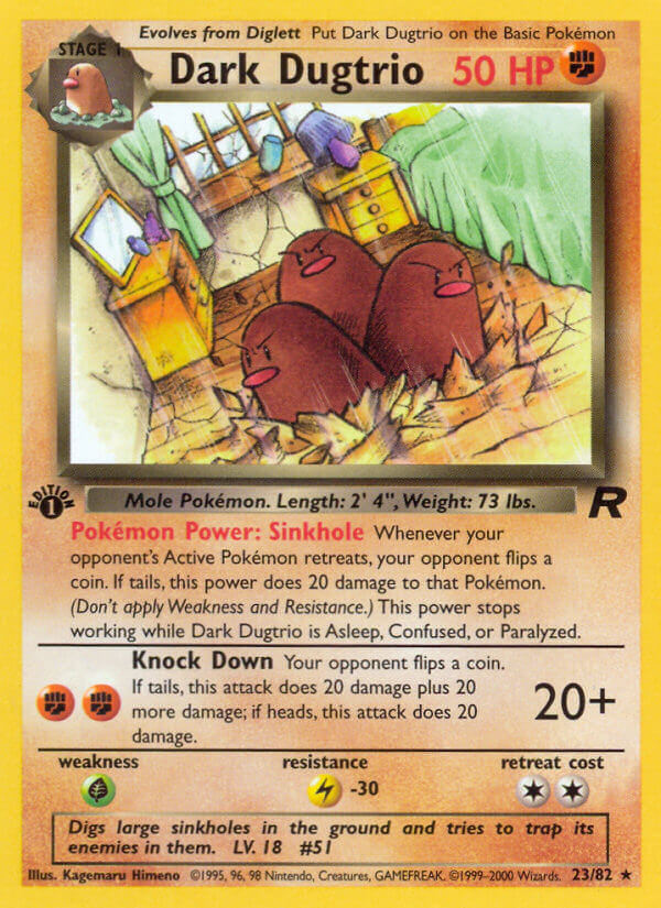 023/82 Dark Dugtrio