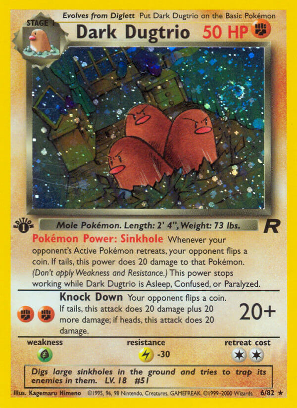 006/82 Dark Dugtrio