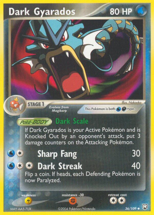 036/109 Dark Gyarados