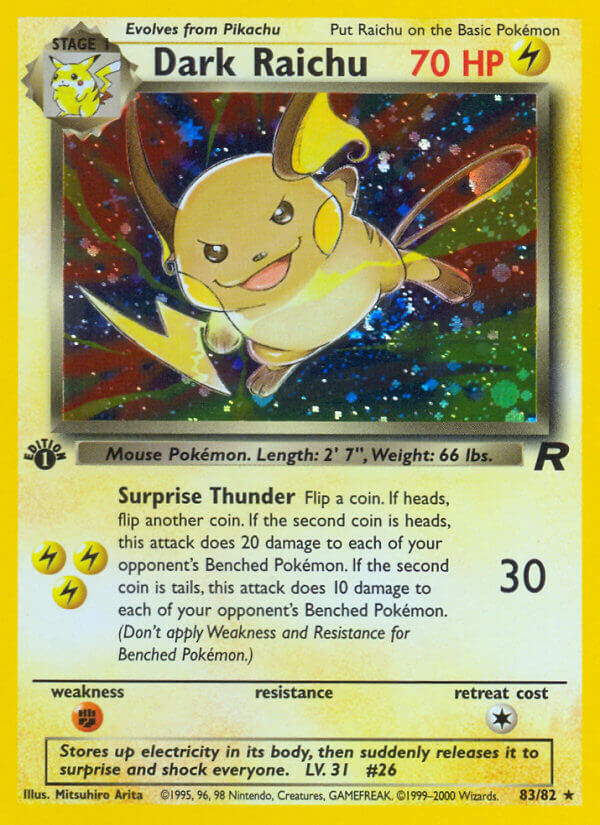 083/82 Dark Raichu