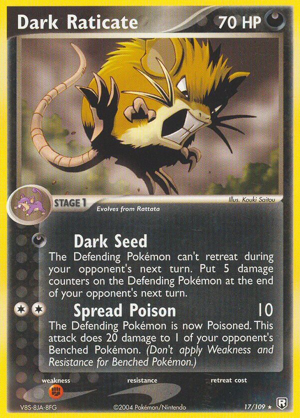 017/109 Dark Raticate