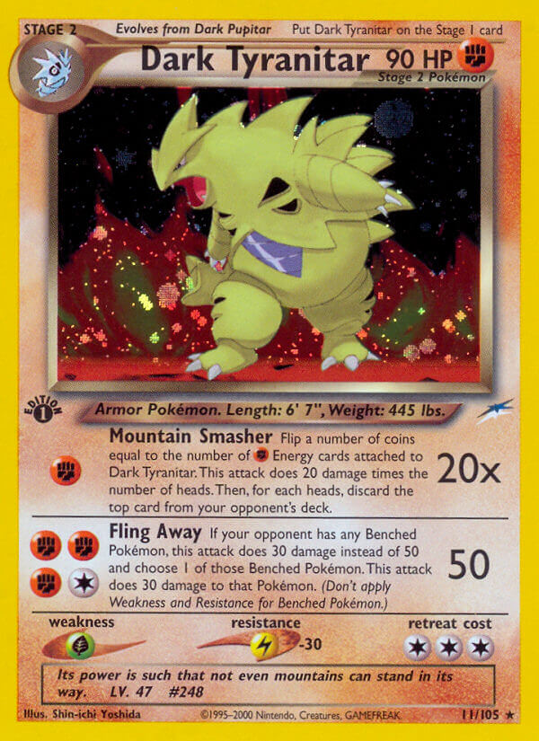 011/105 Dark Tyranitar