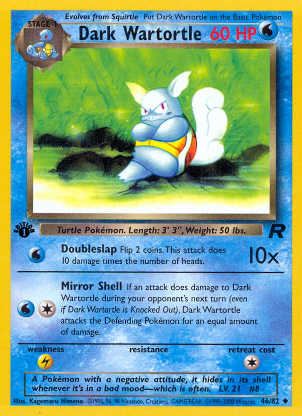046/82 Dark Wartortle
