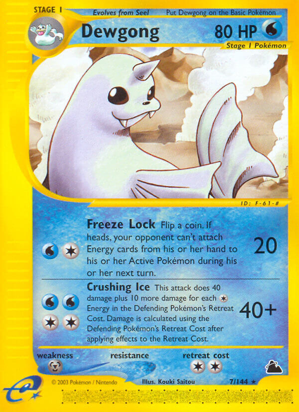 007/144 Dewgong
