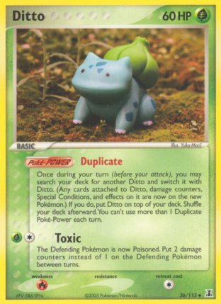 036/113 Ditto (Bulbasaur)