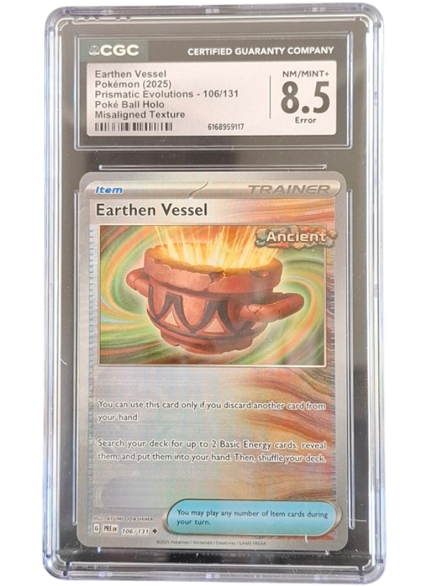CGC 8.5 NM/Mint+ Earthen Vessel 106/131 (ERROR)