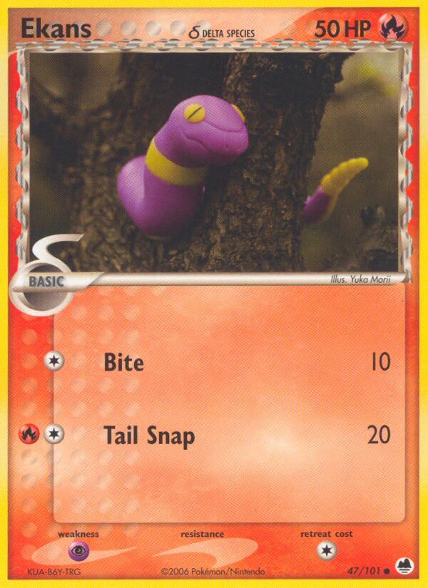 047/101 Ekans (delta species)