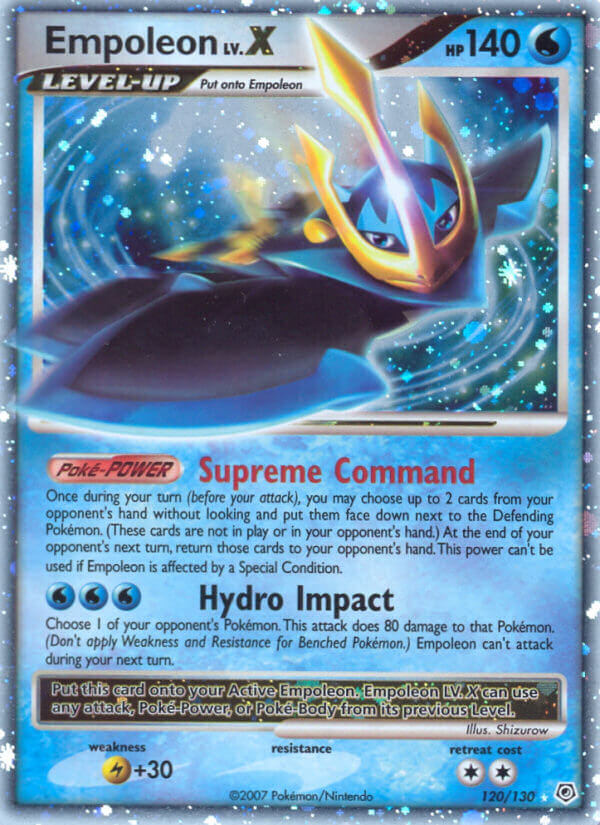 120/130 Empoleon LV. X
