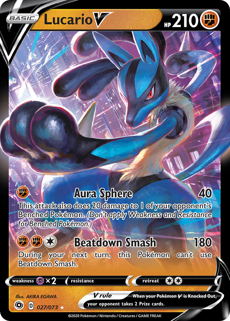 027/073 Lucario V