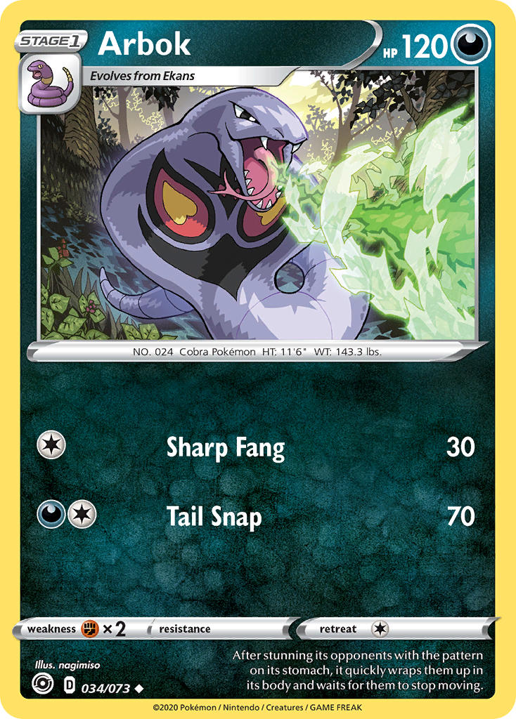 034/073 Arbok